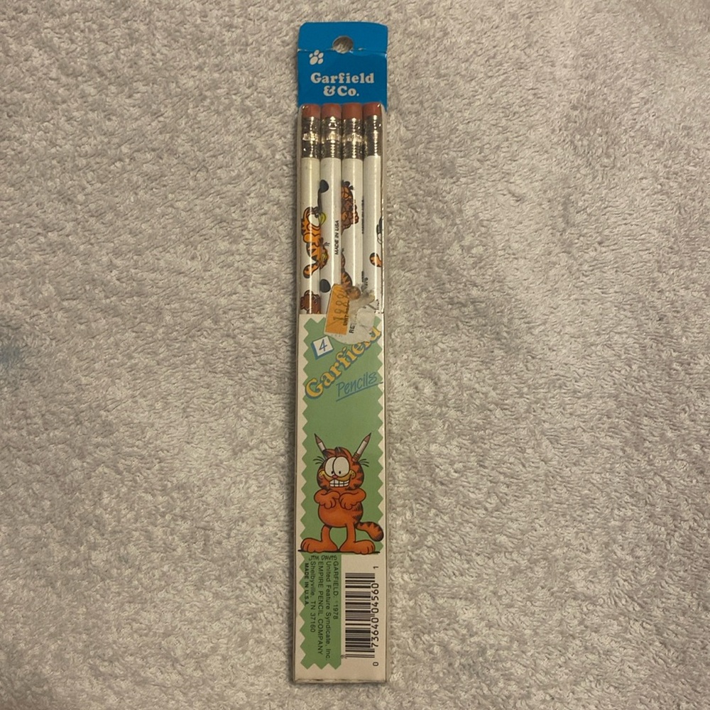 VINTAGE Garfield Pencils